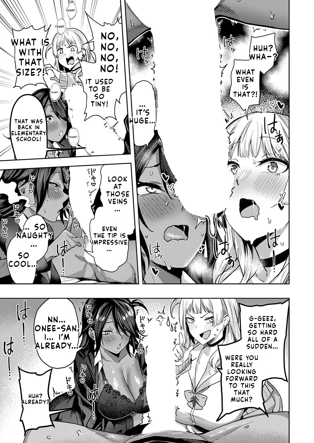 Hentai Manga Comic-Black and White Pet Gals-Read-11